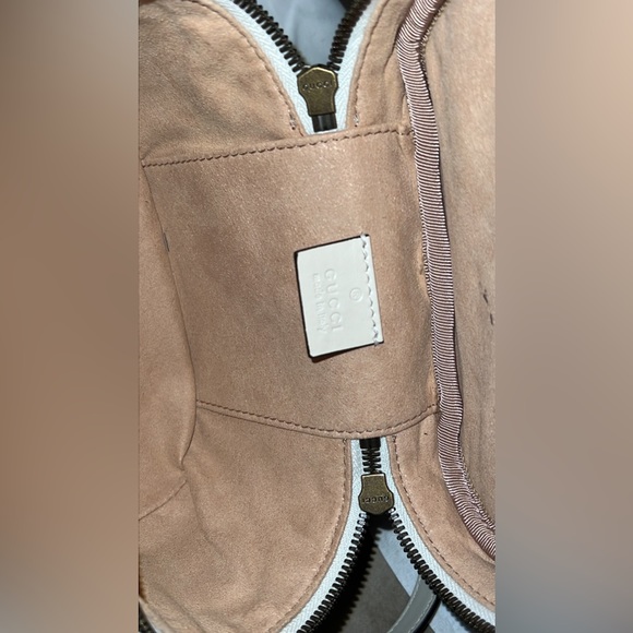 Gucci GG MARMONT MINI TOP HANDLE BAG Backpack BeigeLeather/Mini Backpack/Bag - Picture 4 of 15